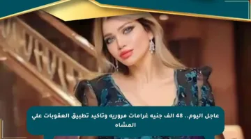 عاجل اليوم.. 48 ألف جنيه غرامات مرورية وتأكيد تطبيق العقوبات على المشاة